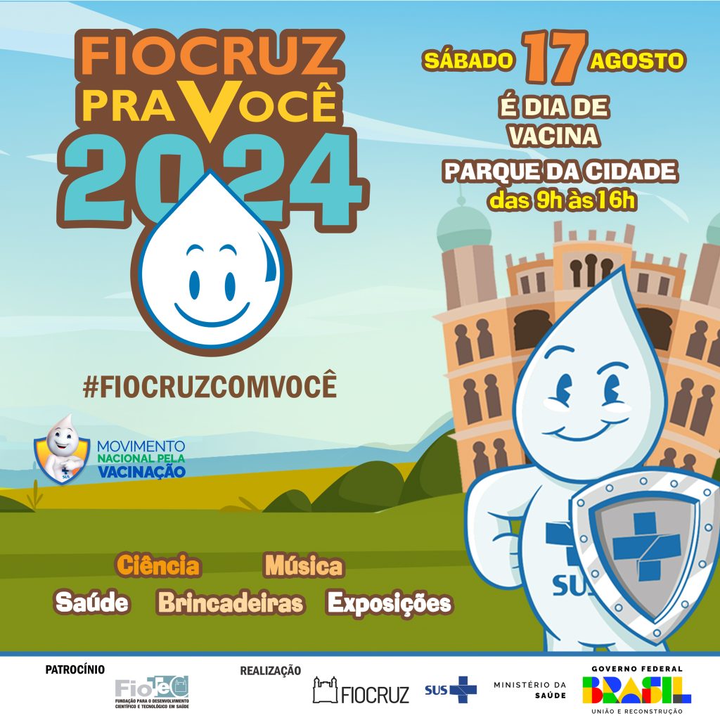 Fiocruz Pra Você 2024 will bring the Health and Science Fair to Parque Cidade – Instituto Gonçalo Moniz